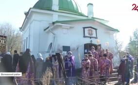 Торжественная литургия, приуроченная к юбилею основания Староладожской Свято-Успенской обители, прошла в Старой Ладоге