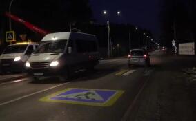 На дорогах Ленобласти испытывают гобо-проекторы