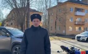 ДТП в Сланцах унесло жизнь мотоциклиста