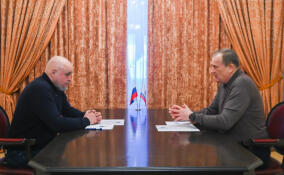 Александр Дрозденко встретился с министром энергетики Сергеем Цивилевым