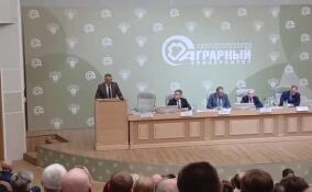 Олег Малащенко подвел итоги работы агропромышленного комплекса Ленобласти за 2025 год