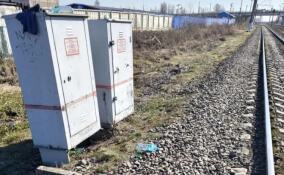 Подросток собирался поджечь релейные шкафы на железной дороге у Шафировского проспекта