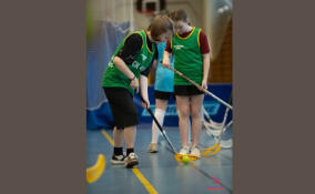 В Гатчине определили сильнейших по флорболу среди школьных спортклубов региона