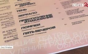 Жители Тихвина и Тосно увидят спектакли московских театров в рамках Ленинградского областного фестиваля театров