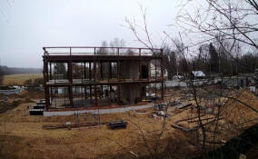 Строящийся досуговый центр в Лупполово готовятся подключать к сетям