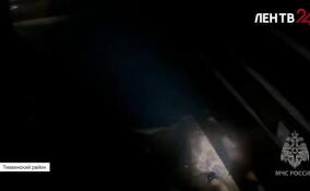 В Тихвинском районе в частном доме произошел пожар