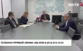Александр Дрозденко проведет традиционную прямую линию на телеканале ЛенТВ24