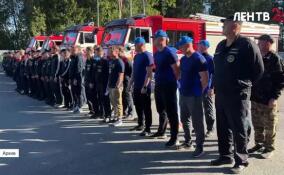 Участвующие в ликвидации последствий атак БПЛА ленинградские пожарные получат премию