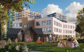 В Лаголово началось строительство детсада на 210 мест