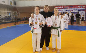 Юные дзюдоистки из Киришского района вошли в число лучших на межрегиональном турнире