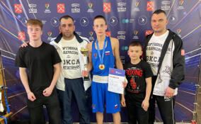 Юный боксер из Соснового Бора стал лучшим на первенстве Петербурга и отобрался на первенство страны