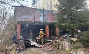 На месте пожара во Всеволожском районе нашли тело погибшего