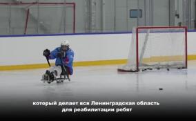 Команда Ленобласти по следж-хоккею готовится к финалу Всероссийских соревнований