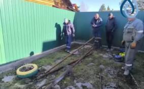В Волхове отремонтировали колонку после жалобы жительницы губернатору
