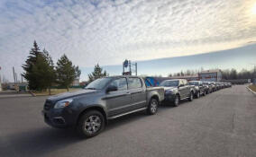 Мобильным огневым группам в Ленобласти передали новую технику