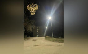 Прокуратура заставила местные власти осветить дорогу в Кузнечном