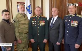 Губернатора Ленобласти поддержали ветераны СВО