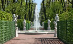 Летний сад встречает весну: первая скульптура вышла из зимней «спячки»