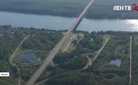 Ладожский мост через Неву на трассе «Кола» не будут разводить до 4 мая