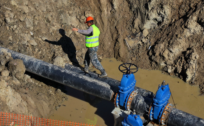 В Шлиссельбурге восстановили водоснабжение после утечки