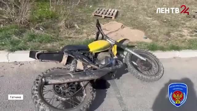 В Гатчине инспекторы предотвратили пробег на питбайках