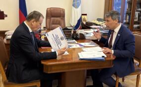 Александр Дрозденко обсудил с Александром Габитовым итоги работы Общественной палаты в 2025 году