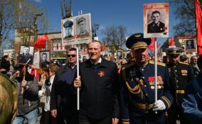 Дрозденко: «Бессмертный полк» в Ленинградской области будет проходить только в знаковых местах