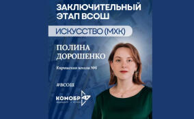 Ученица из Киришей представит Ленобласть на заключительном этапе ВсОШ по искусству