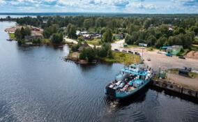 Паромная переправа в Вознесенье возобновила работу после вынужденной остановки