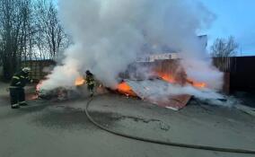 За сутки в Ленобласти потушено 15 пожаров