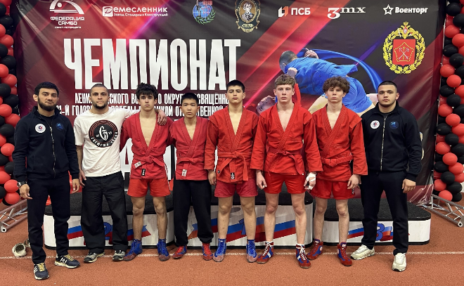 Ленинградские самбисты завоевали медали на Первенстве СЗФО и Всероссийских соревнованиях