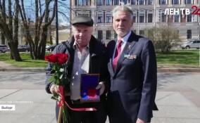 В Выборге наградили первого командира отряда «Поиск» Геннадия Михайлова