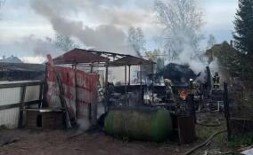За сутки в Ленобласти потушили 17 пожаров