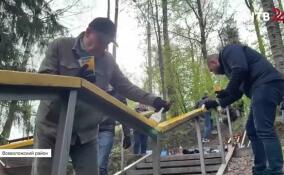 В Сертолово представители Общественной палаты Ленобласти и муниципальных учреждений приняли участие в традиционном субботнике