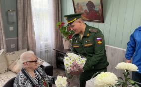 Участники СВО поздравили ветеранов Великой Отечественной войны в Сиверском