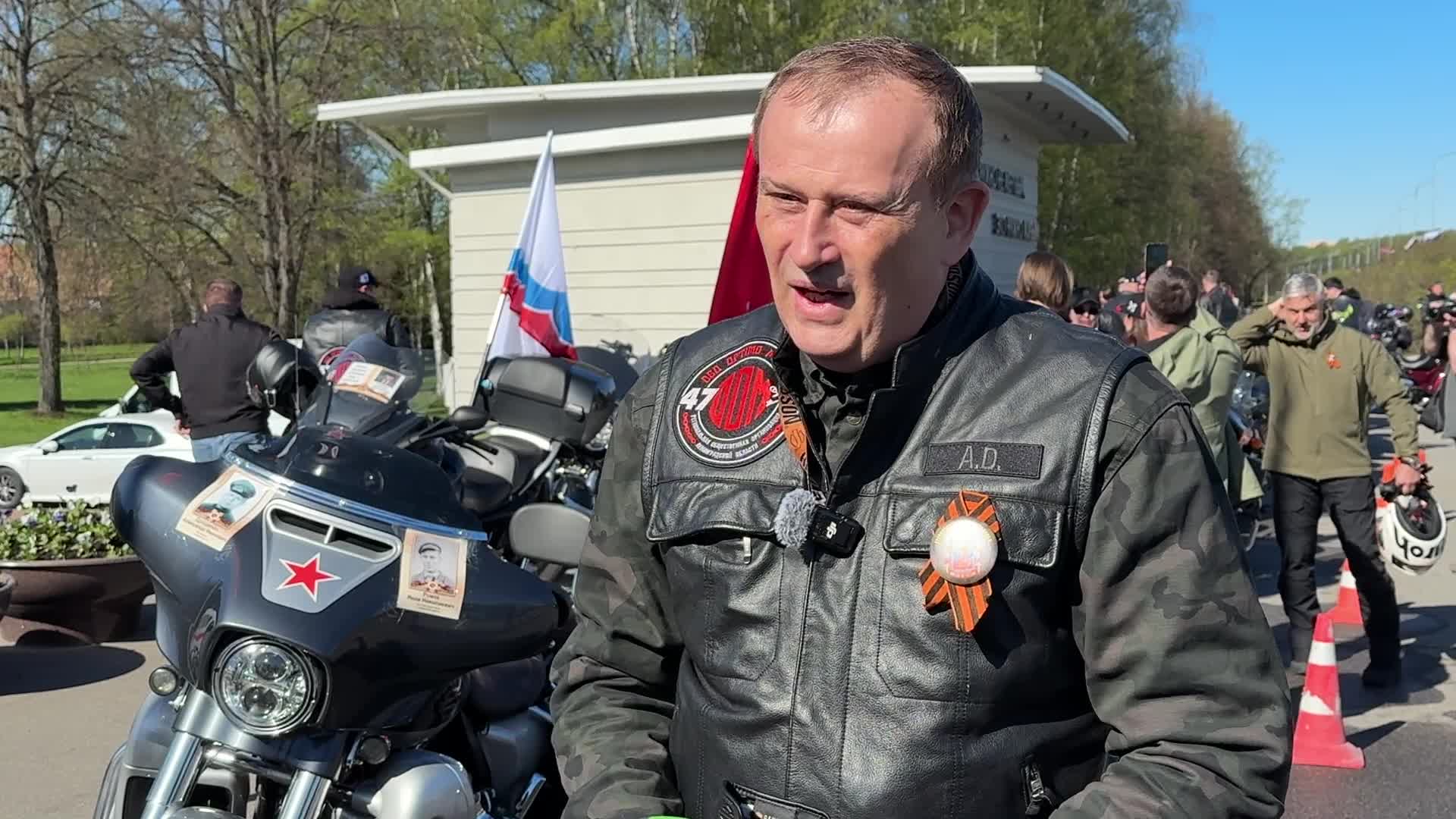 Александр Дрозденко присоединился к мотопробегу «Мы помним» по Дороге жизни