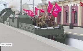 В преддверии 9 Мая на Балтийском вокзале прошло историко-патриотическое мероприятие «Паровозы Победы»