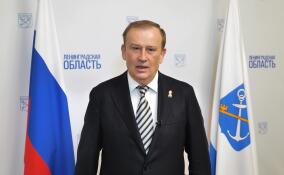 Глава Ленобласти поздравил жителей региона с Днем Победы