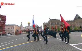 На Красной площади в Москве проходит Парад Победы