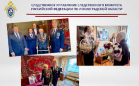 Следователи Кировска поздравили ветерана ВОВ Ивана Кулиша с Днём Победы