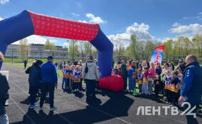 Более 400 юных спортсменов собрала легкоатлетическая эстафета во Всеволожске