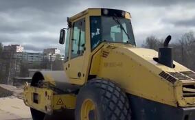 В Выборге обновляют Балашовское шоссе