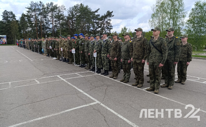 В Лужском районе проходит Зарница 2.0