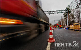 На участке трассы «Кола» на месяц перекроют одну из полос