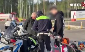 С начала мотосезона в Петербурге сотрудники Госавтоинспекции привлекли к административной ответственности более 250 мотоциклистов