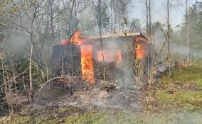 За сутки в Ленобласти потушили 23 пожара