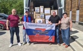 Из Кировского района в зону СВО отправили партию гумпомощи