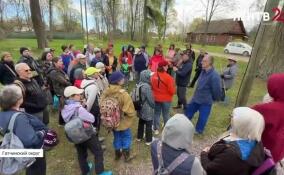 Волонтеры привели в порядок территорию вокруг усадьбы Штакеншнейдера