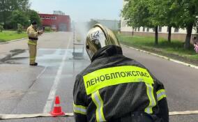 Юные пожарные и опытные добровольцы посоревновались в пожарно-прикладном спорте