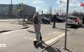 Кикшеринговые компании впервые получили предупреждения по протоколам, составленным в Заневском поселении
